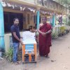 ධම්ම පාසල් 16 ක් සඳහා පරිත්‍යාග කිරීම
