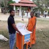 ධම්ම පාසල් 16 ක් සඳහා පරිත්‍යාග කිරීම